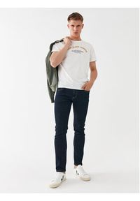Pepe Jeans T-Shirt Waddon PM508948 Biały Regular Fit. Kolor: biały. Materiał: bawełna #4