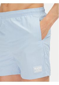 Karl Kani Szorty kąpielowe Retro Trademark 60550027 Błękitny Regular Fit. Kolor: niebieski. Materiał: syntetyk. Styl: retro #4