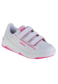 Joma - Trampki Dziecięce Skóra Agora. Kolor: biały. Materiał: skóra