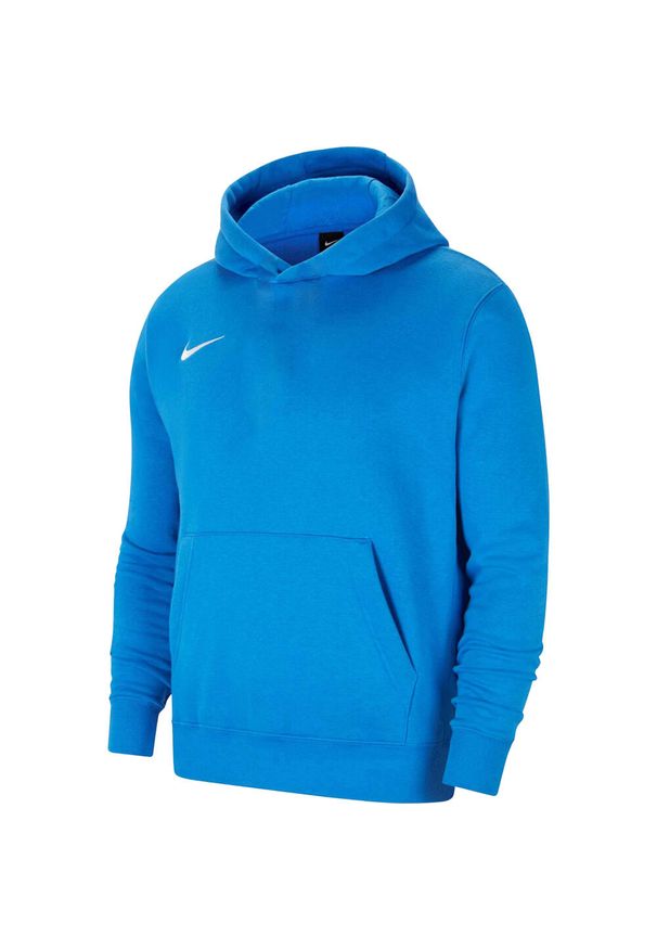 Nike - Bluza Z Kapturem Dziecięca Polar Park 20. Typ kołnierza: kaptur. Kolor: niebieski. Materiał: polar