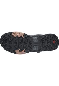 salomon - Buty trekkingowe damskie Salomon X Ultra 4 Mid Gtx W. Zapięcie: sznurówki. Kolor: czarny, szary, wielokolorowy. Materiał: materiał. Szerokość cholewki: normalna. Styl: sportowy