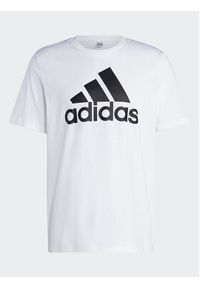 Adidas - adidas T-Shirt Essentials Single Jersey Big Logo T-Shirt IC9349 Biały Regular Fit. Kolor: biały. Materiał: bawełna #4
