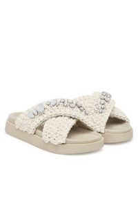 Inuikii Klapki Woven Stones 1004.003.0073 Biały. Kolor: biały. Materiał: materiał #3