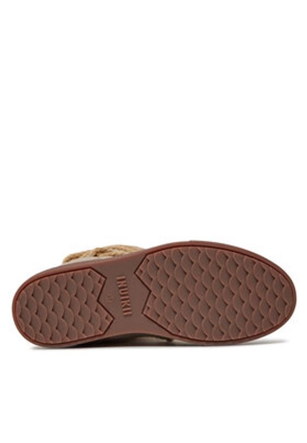 Inuikii Śniegowce Classic High Laced 75107-096 Beżowy. Kolor: beżowy. Materiał: zamsz, skóra