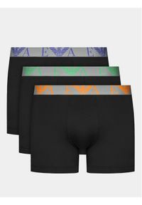 Emporio Armani Underwear Komplet 3 par bokserek 111473 4R715 29821 Czarny. Kolor: czarny. Materiał: bawełna #1