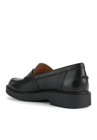 Geox Loafersy D Spherica Ec1 B D65DKB 00043 C9997 Czarny. Kolor: czarny. Materiał: skóra #4