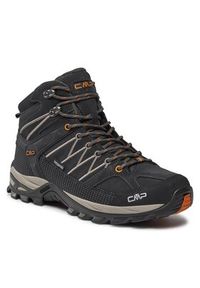 CMP Trekkingi Rigel Mid Trekking Shoes Wp 3Q12947 Czarny. Kolor: czarny. Materiał: zamsz, skóra. Sport: turystyka piesza #4