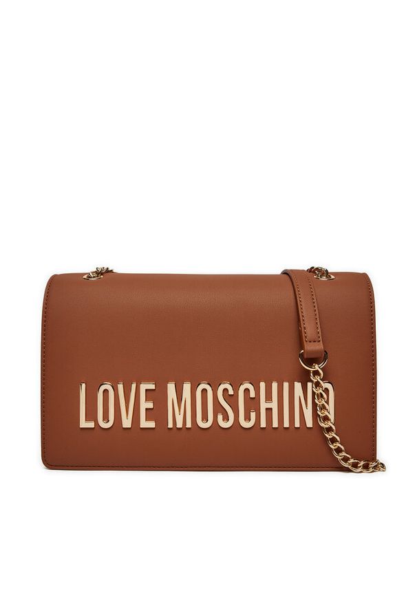 Love Moschino - Torebka LOVE MOSCHINO. Kolor: brązowy