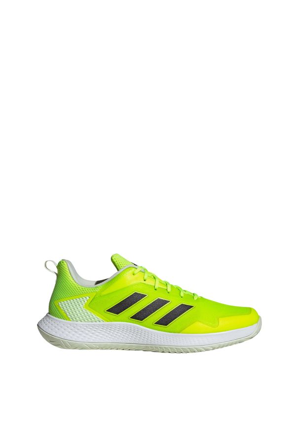Adidas - Defiant Speed Tennis Shoes. Kolor: żółty, wielokolorowy, czarny, zielony. Materiał: materiał. Sport: tenis