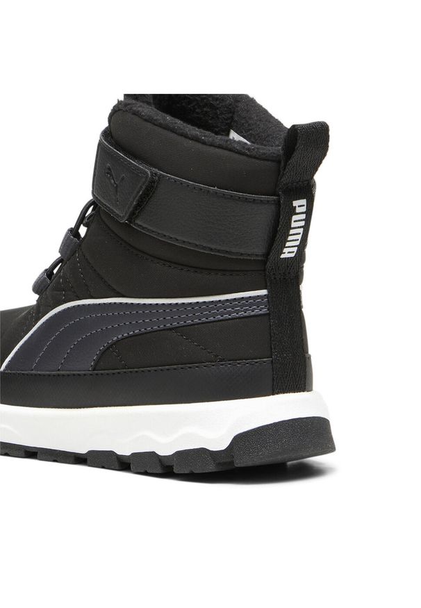Puma - Dziecięce buty PUMA Evolve PUMA Black Strong Gray White. Kolor: czarny, szary, biały, wielokolorowy. Sport: turystyka piesza