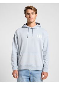 Lee - MESKA BLUZA LEE RELAXED GRAPHIC HOODIE CONCRETE GRA 112364071
