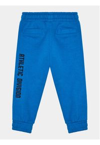Guess Spodnie dresowe N4RQ11 KA6R4 Niebieski Regular Fit. Kolor: niebieski. Materiał: bawełna