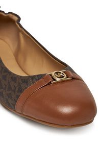 MICHAEL Michael Kors Baleriny Mandy 40S5MAFP1B Brązowy. Kolor: brązowy. Materiał: materiał