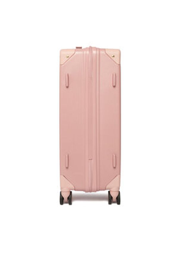 Nine West Walizka średnia CEO-NW-M-007-09 PINK Różowy. Kolor: różowy