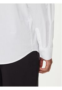 Karl Lagerfeld - KARL LAGERFELD Koszula 605911 554671 Biały Slim Fit. Typ kołnierza: dekolt w karo. Kolor: biały. Materiał: bawełna #5