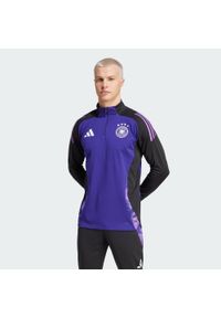 Adidas - Bluza Germany Tiro 24 Competition Training. Kolor: fioletowy. Materiał: materiał. Sport: piłka nożna #1