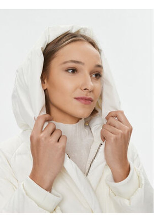 MAX&Co. Kurtka puchowa Nibbio 74940323 Biały Regular Fit. Kolor: biały. Materiał: syntetyk