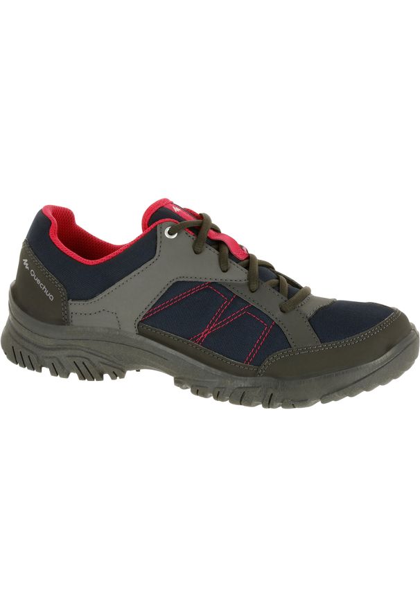 quechua - Buty turystyczne damskie Quechua NH100. Kolor: niebieski. Materiał: syntetyk