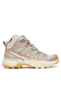 salomon - Salomon Trekkingi X Ultra 360 Edge Mid Gore-Tex L47816300 Beżowy. Kolor: beżowy. Materiał: materiał