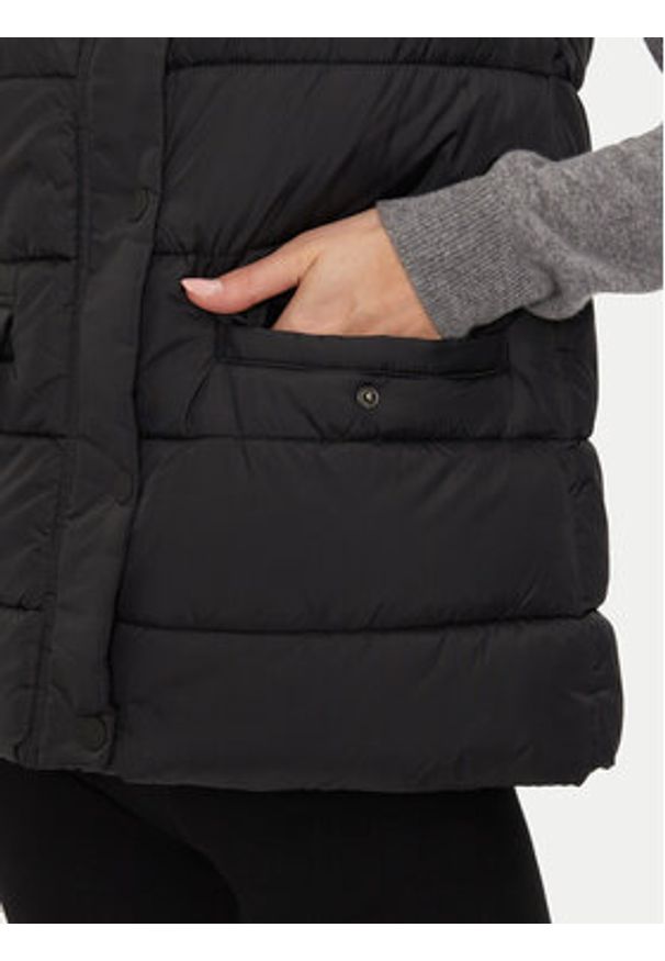 Whistler Bezrękawnik Amaretto W Puffer W244079 Czarny Regular Fit. Kolor: czarny. Materiał: syntetyk. Długość rękawa: bez rękawów