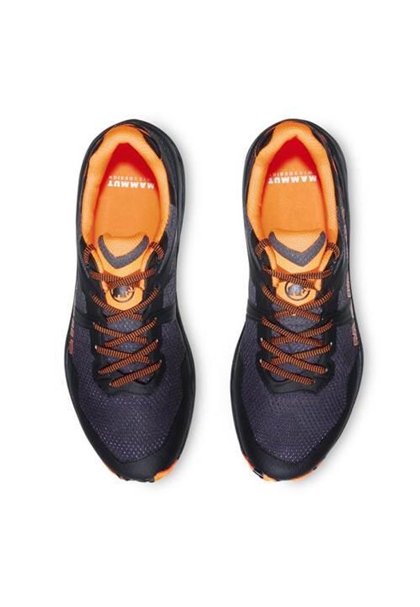 Buty trekkingowe męskie Mammut Sertig Ii Low. Zapięcie: sznurówki. Kolor: czarny. Materiał: materiał, syntetyk, tkanina. Szerokość cholewki: normalna