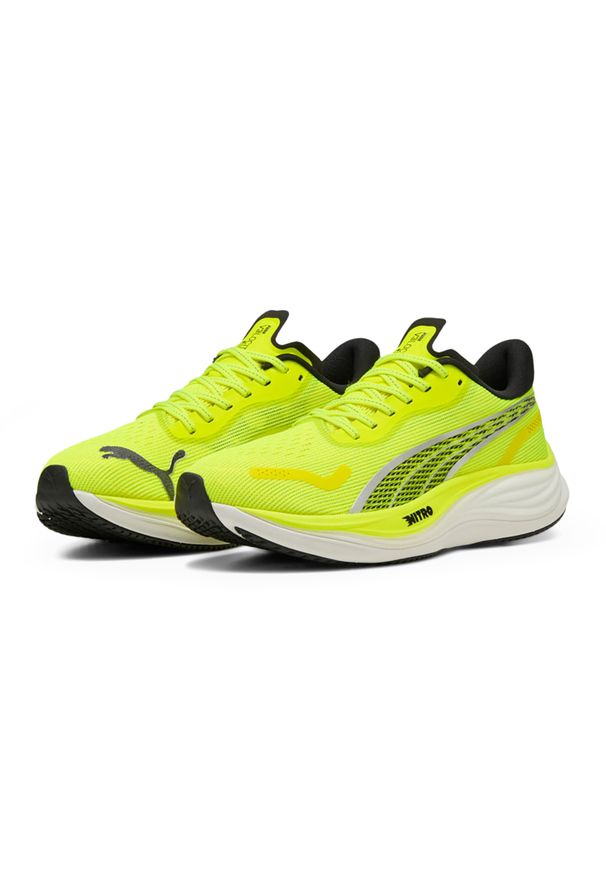 Puma - Buty do biegania męskie PUMA Velocity Nitro 3. Kolor: żółty. Sport: turystyka piesza