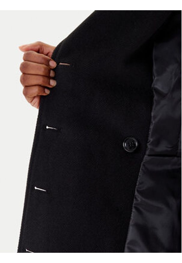 Artigli Płaszcz przejściowy ACCP002984 Czarny Regular Fit. Kolor: czarny. Materiał: syntetyk