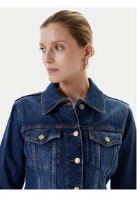 Guess Kurtka jeansowa W5YN49 D5QP4 Granatowy Regular Fit. Kolor: niebieski. Materiał: bawełna #5