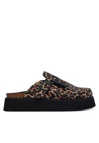 Klapki D.Franklin. Kolor: brązowy #1