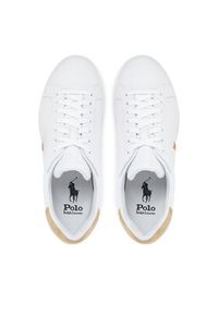 Polo Ralph Lauren Sneakersy Heritage Court II 809940762001 Biały. Kolor: biały. Materiał: skóra #4