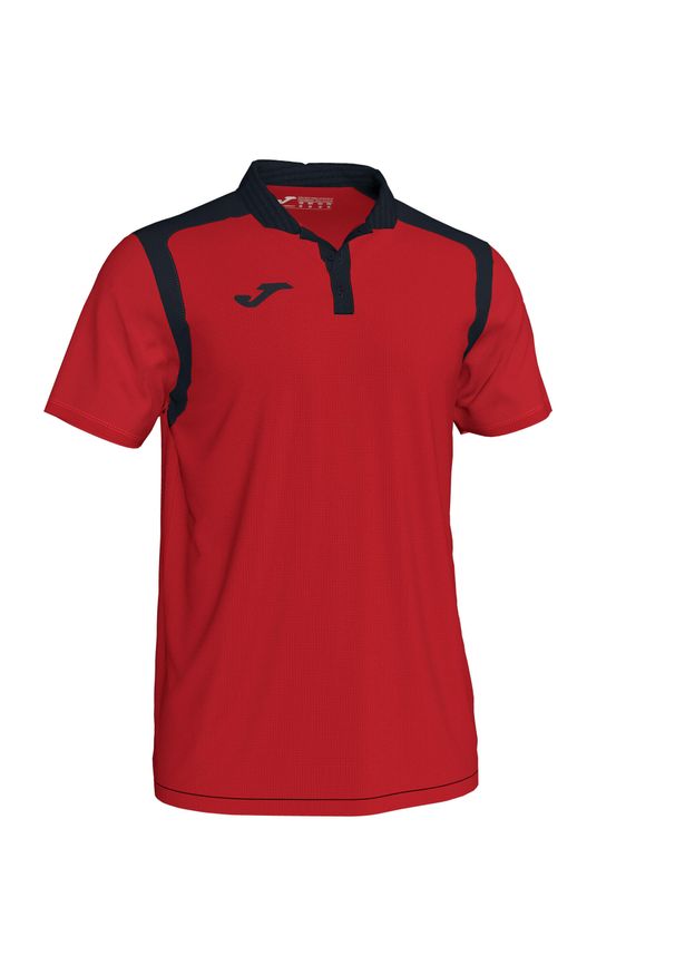 Koszulka polo do tenisa męska Joma Championship V. Typ kołnierza: polo. Kolor: wielokolorowy, czarny, czerwony. Sport: tenis