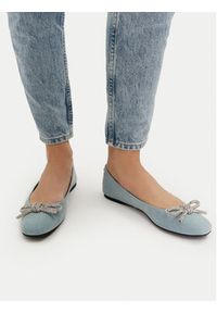 Steve Madden Baleriny Nilsa SM11003517 Niebieski. Kolor: niebieski. Materiał: materiał
