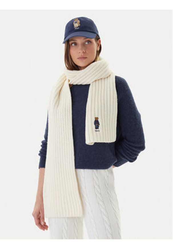 Polo Ralph Lauren Czapka 455931877001 Beżowy. Kolor: beżowy. Materiał: wełna