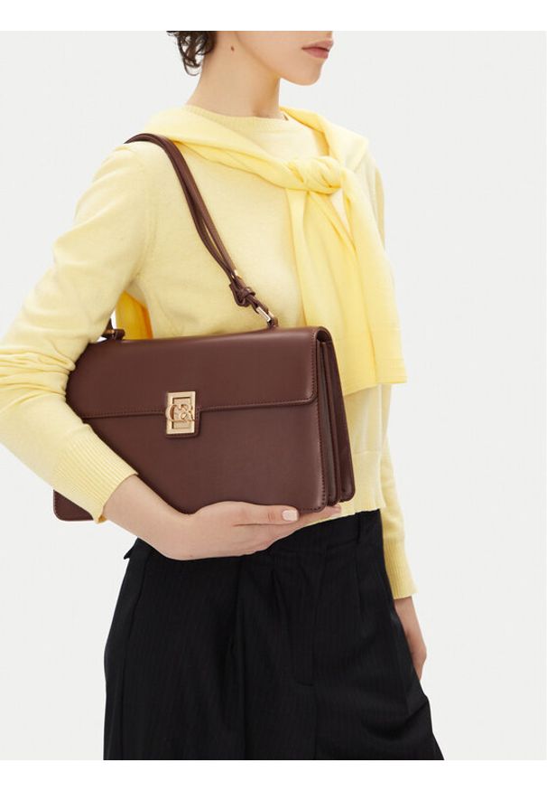 Gino Rossi Torebka CEO-MELIHA-KQ401 Brązowy. Kolor: brązowy