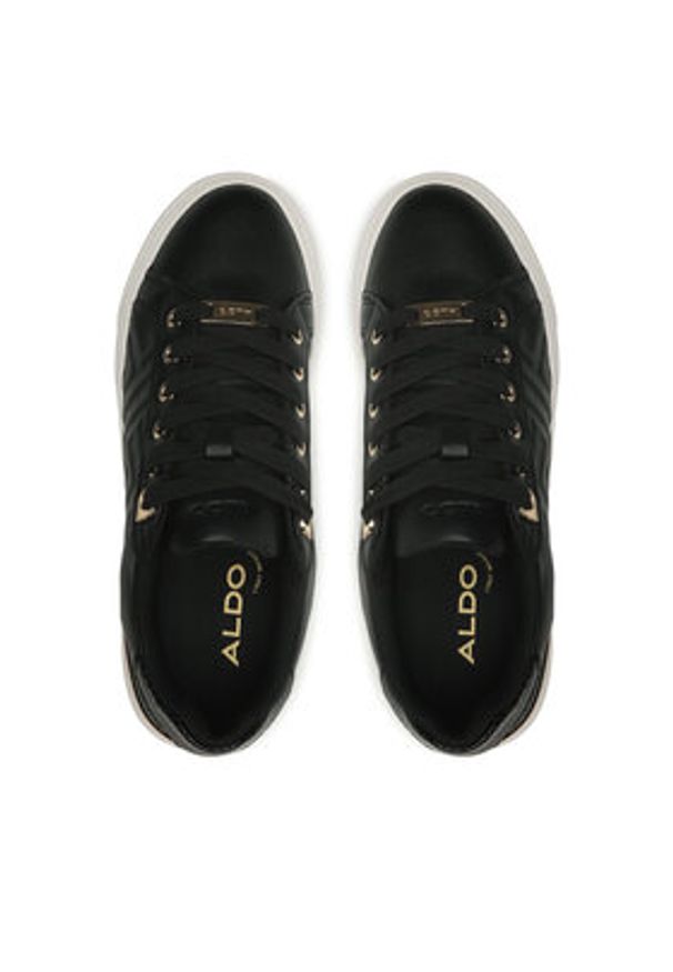 Aldo Sneakersy Iconispec 13542871 Czarny. Kolor: czarny. Materiał: skóra