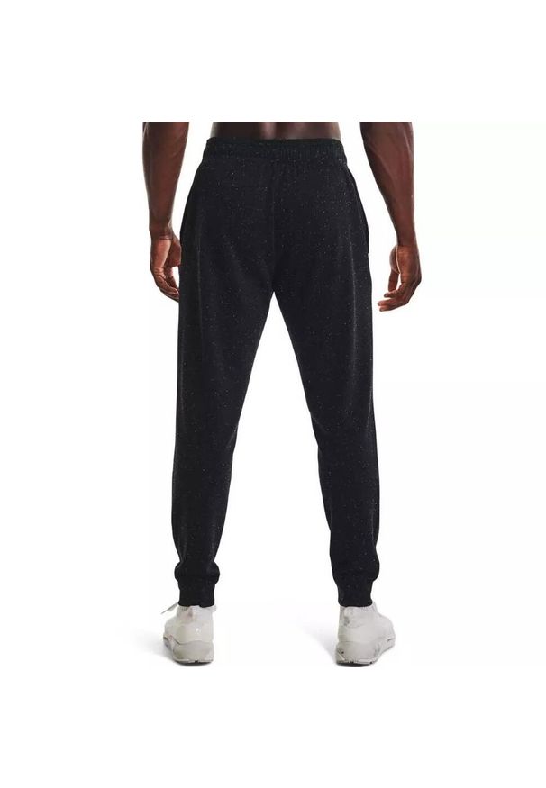 Spodnie dresowe męskie Under Armour Rival Terry Athletic Department Jogger. Kolor: czarny. Materiał: dresówka