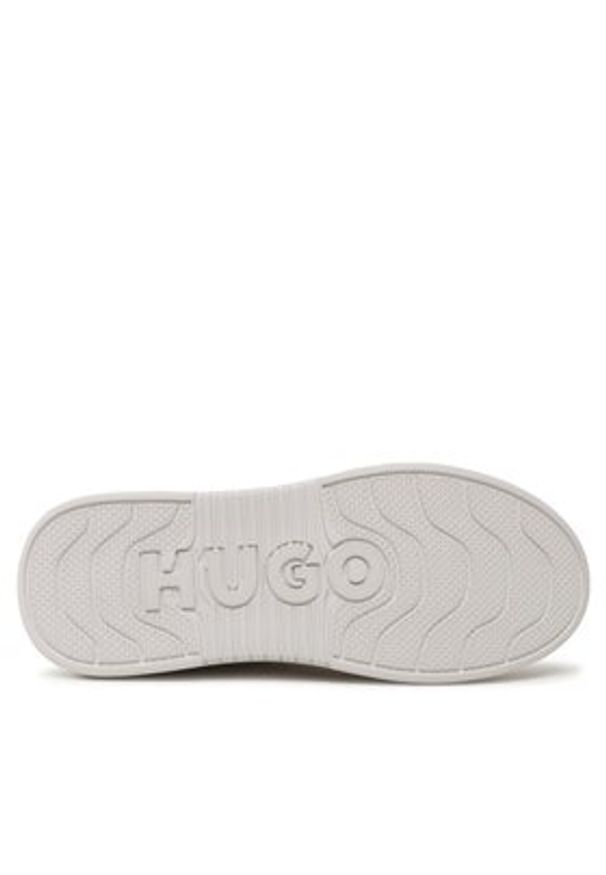 Hugo Sneakersy Blake 50499253 10249945 01 Biały. Kolor: biały. Materiał: skóra