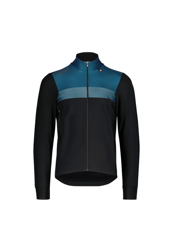 BIORACER - Termoaktywny podkoszulek z długim rękawem Bioracer Spitfire Tempest. Kolor: czarny, niebieski, wielokolorowy. Długość rękawa: długi rękaw. Długość: długie. Sezon: zima. Sport: kolarstwo