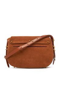 Pinko - PINKO Torebka Saddle Mini PE PLTT 103831 A29N Brązowy. Kolor: brązowy. Materiał: skórzane, zamszowe #4