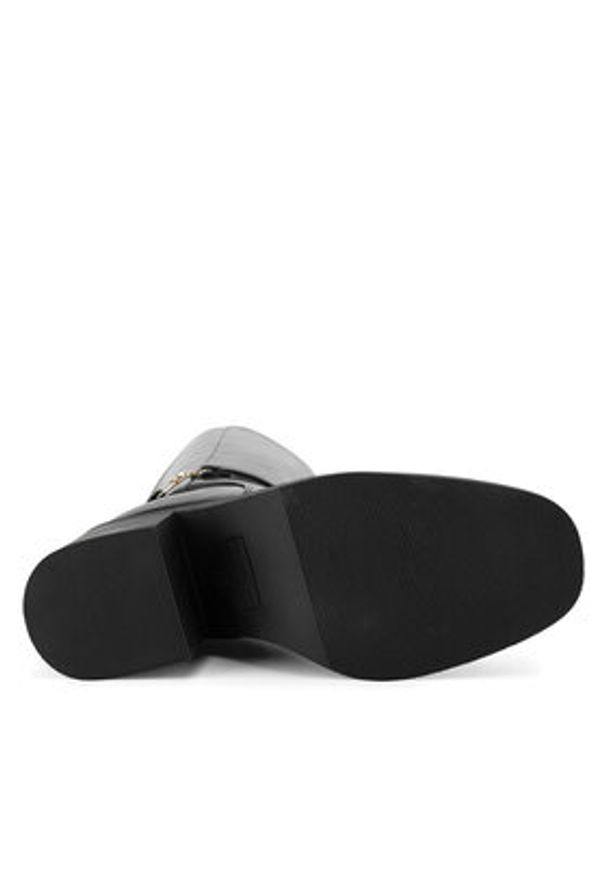 Clara Barson Kozaki WYL4017-2 Czarny. Kolor: czarny. Materiał: materiał