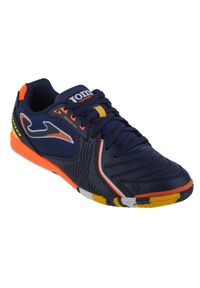 Buty piłkarskie halowe Joma Dribling treningowe halówki. Kolor: niebieski, wielokolorowy, pomarańczowy. Sport: piłka nożna