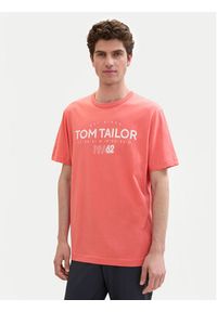 Tom Tailor T-Shirt 1041871 Czerwony Regular Fit. Kolor: czerwony. Materiał: bawełna
