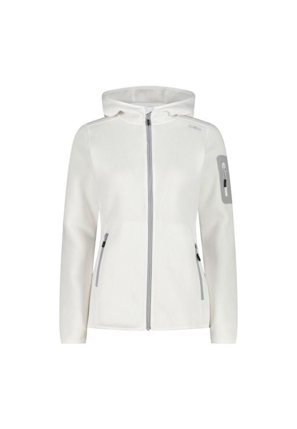 Bluza damska turystyczna CMP 3H19826. Kolor: biały. Styl: sportowy. Sport: turystyka piesza