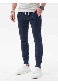 Ombre Clothing - Zestaw spodni męskich dresowych - 2-pak mix Z39 V4 - XXL. Kolor: niebieski. Materiał: dresówka #3