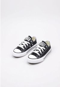 Trampki Converse Chuck Taylor All Star, Dzieci. Okazja: na co dzień. Kolor: czarny. Materiał: materiał. Model: Converse All Star