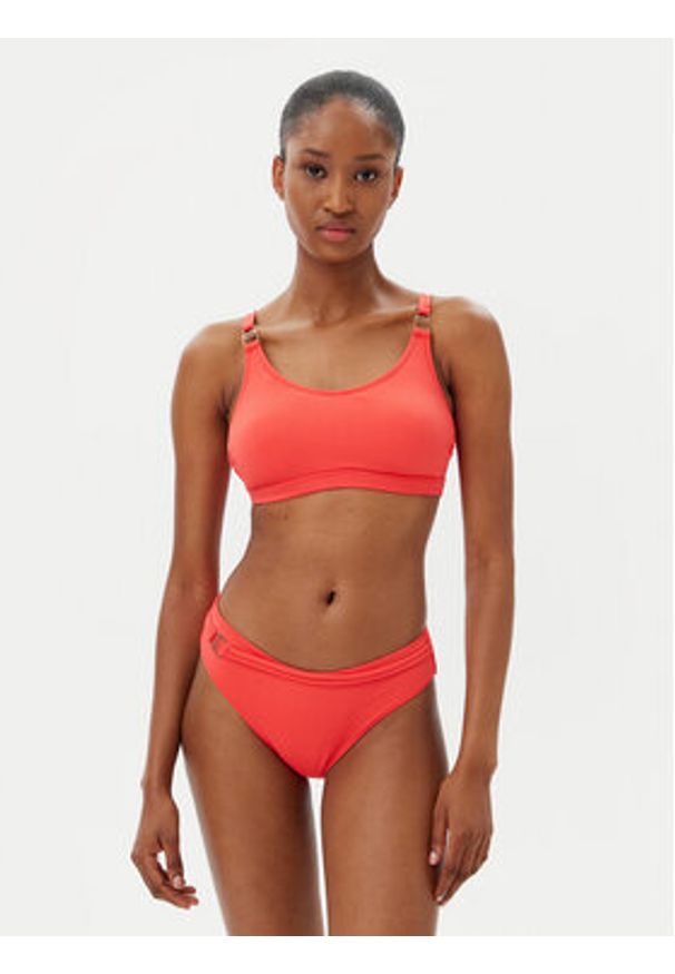 SELMARK - Selmark Dół od bikini BL402 Koralowy. Kolor: pomarańczowy. Materiał: syntetyk