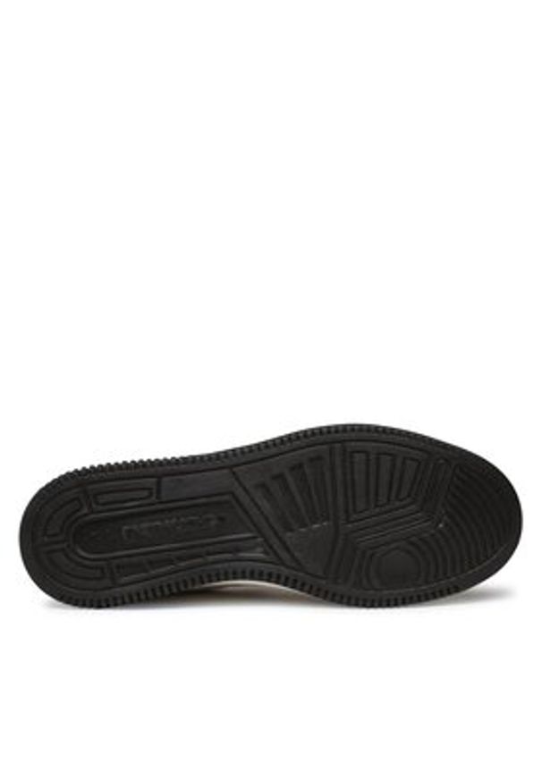 Badura Sneakersy BUXTON-21 MI08 Białe złoto. Kolor: złoty, biały, wielokolorowy. Materiał: skóra