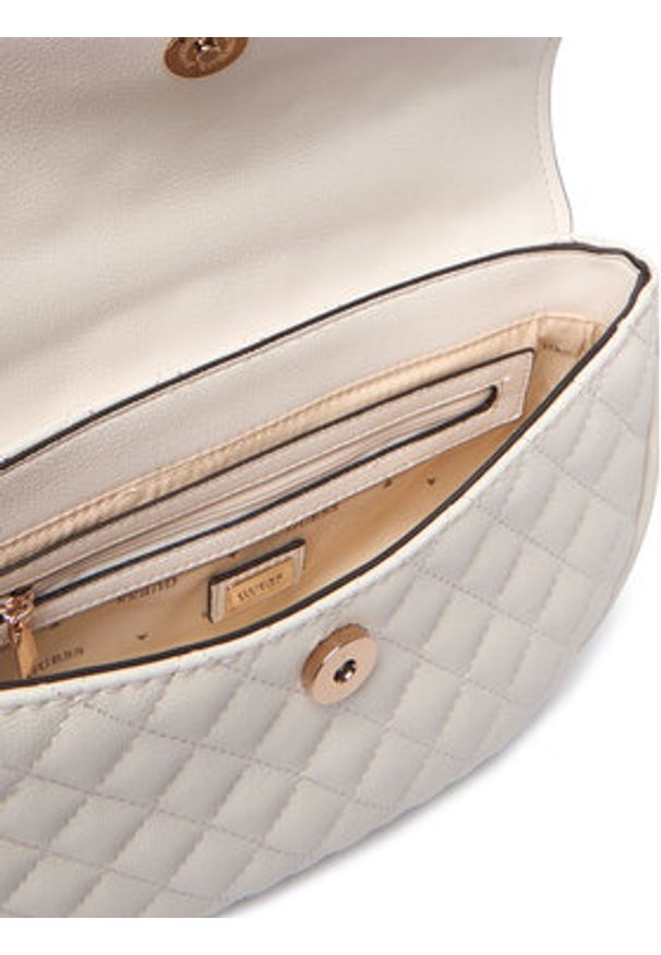 Guess Torebka Atabey HWQG98 94210 Écru. Materiał: skórzane