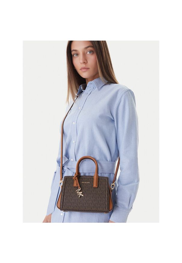 Torebka MICHAEL Michael Kors. Kolor: brązowy