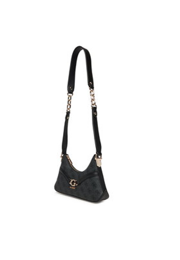 Guess Torebka Dea Mini HWSG79 93730 Szary. Kolor: szary. Materiał: skórzane